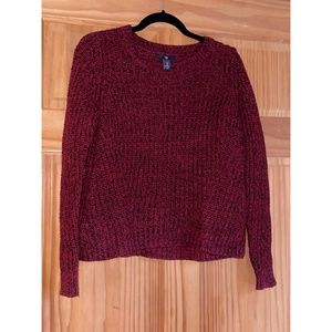GAP Burgundy Pullover Sweater, Size S